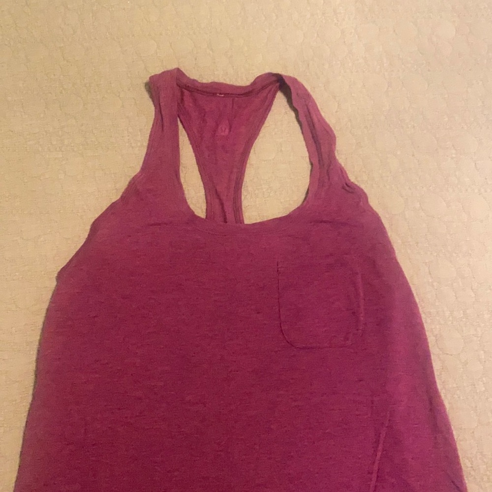 Lululemon tank racer back